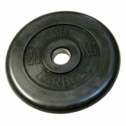 Диск обрезиненный MB Barbell Plt 20 кг 26 мм (MB-PltB26-20)