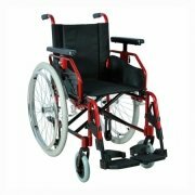 Кресло-коляска (ММ) FS218LQ механическая алюминиевая (ширина сиденья 46см)